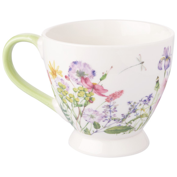 Tasse mit Blumen