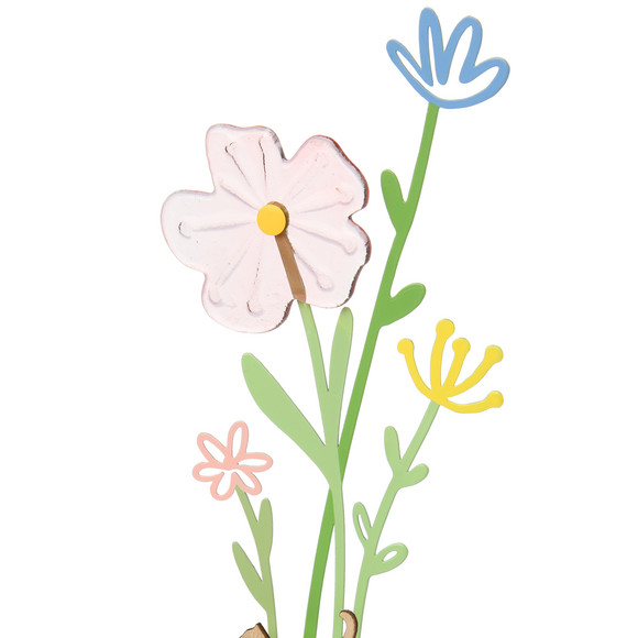 Deko-Aufsteller mit Blumen