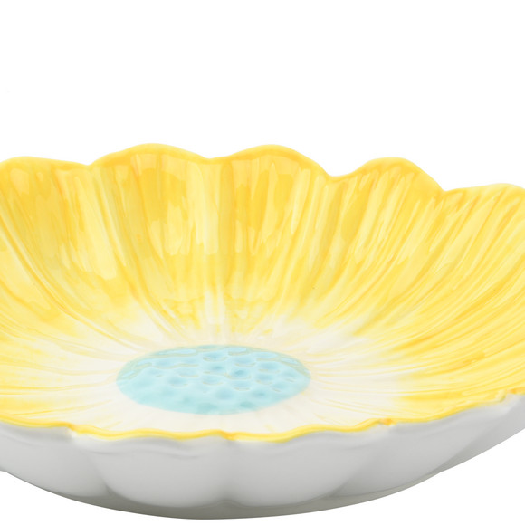 Deko-Teller in Blüten-Optik