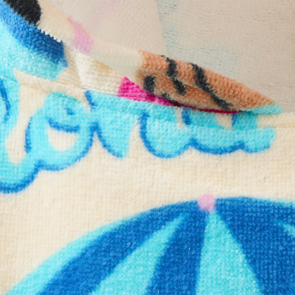 Kinder Badeponcho mit sommerlichen Motiven