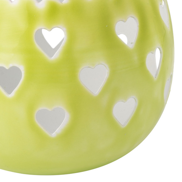 Metalen theelichthouder