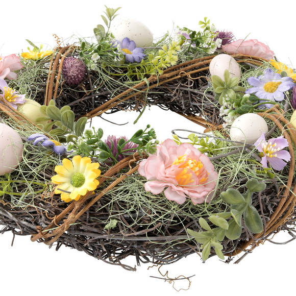 Decoratieve krans gebonden