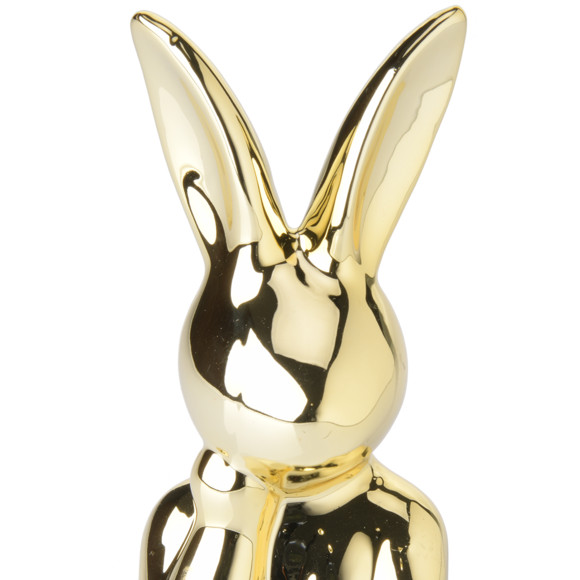 Klein decohaasje in goudkleur