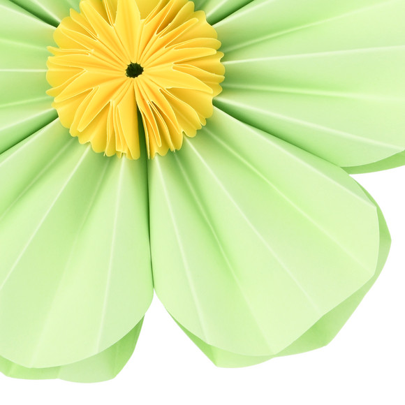 Kleine decoratiehanger papieren bloem