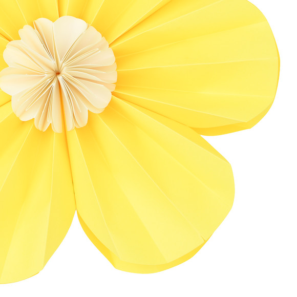 Decoratieve hanger met papieren bloem