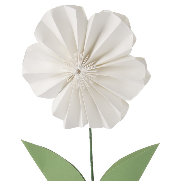 Kleiner Deko-Aufsteller Papierblume