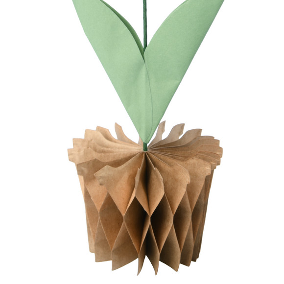 Kleiner Deko-Aufsteller Papierblume