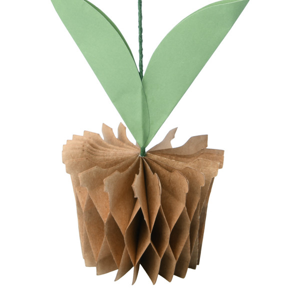 Kleiner Deko-Aufsteller Papierblume