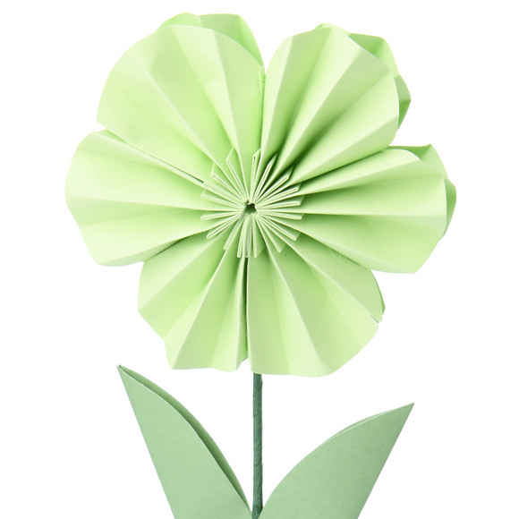 Kleiner Deko-Aufsteller Papierblume
