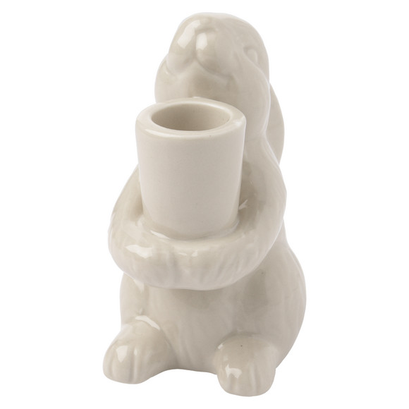 Kandelaar in de vorm van een haas