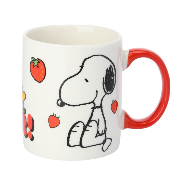 Snoopy-mok van keramiek rood