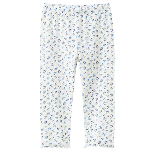 Capri-legging voor meisjes wit
