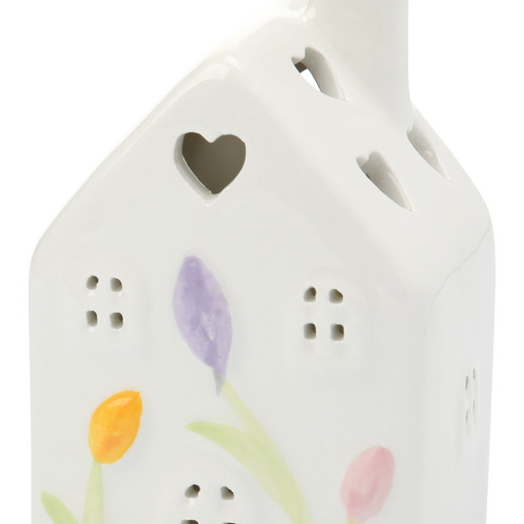 LED-huis met tulpenmotief