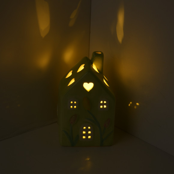LED-huis met tulpenmotief