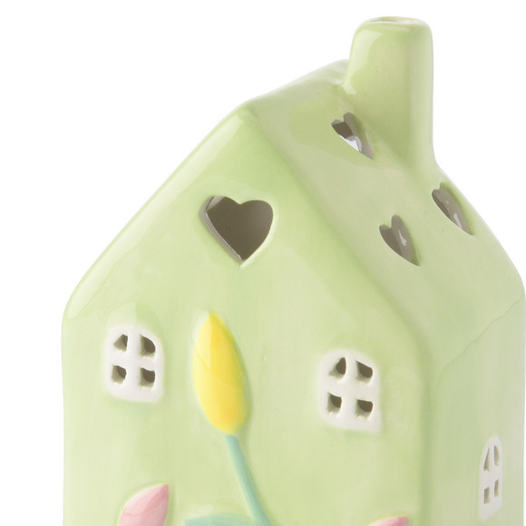LED-huis met tulpenmotief
