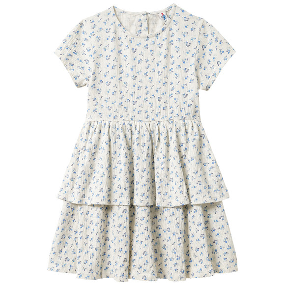 Mädchen Kleid mit Allover-Muster