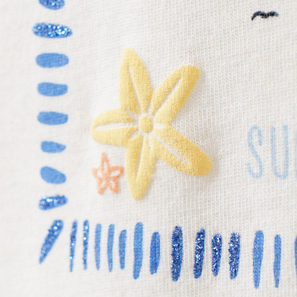 Mädchen T-Shirt mit sommerlichem Print