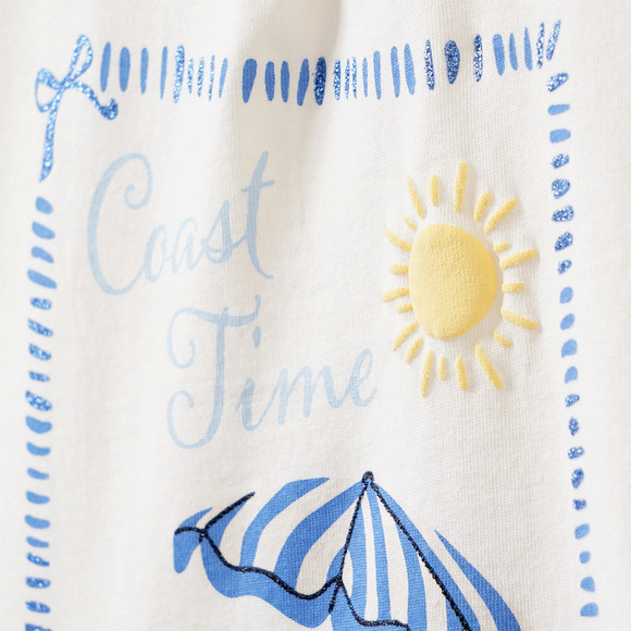 Mädchen T-Shirt mit sommerlichem Print