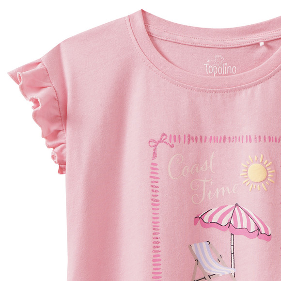 Mädchen T-Shirt mit sommerlichem Print