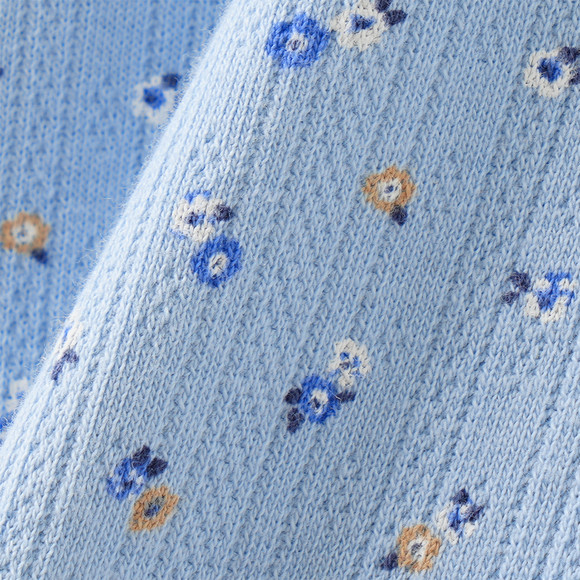 Mädchen T-Shirt mit Ajour-Muster