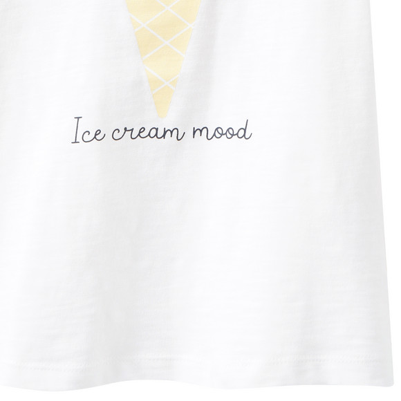 Mädchen T-Shirt mit Wendepailletten