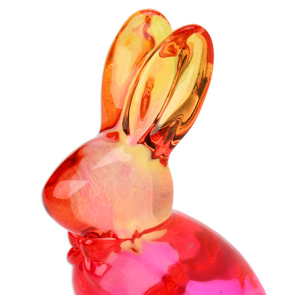Klein decoratief glazen konijn