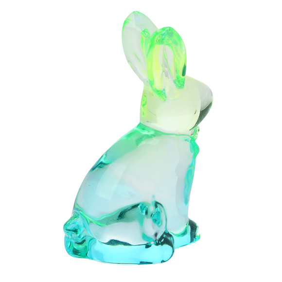 Klein decoratief glazen konijn
