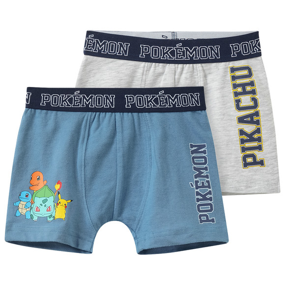 2 Pokémon Boxer mit Print