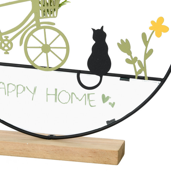 Ronde decoratieve display