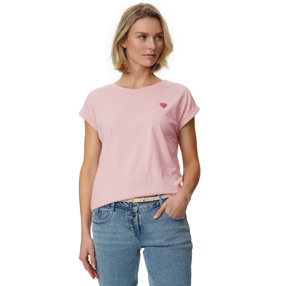 T-shirt voor dames in basic look