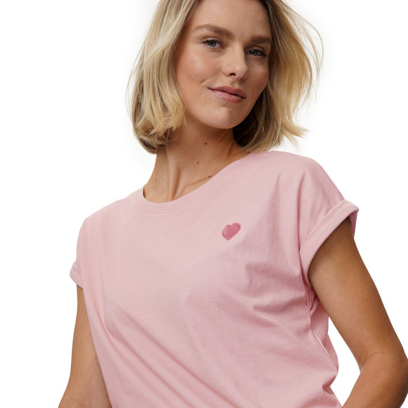 T-shirt voor dames in basic look