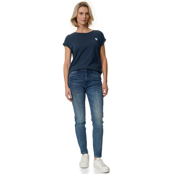 T-shirt voor dames in basic look