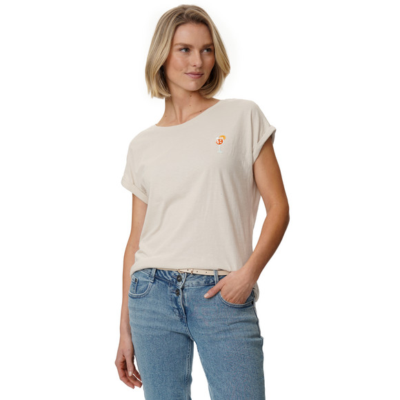 Damen T-Shirt im Basic-Look