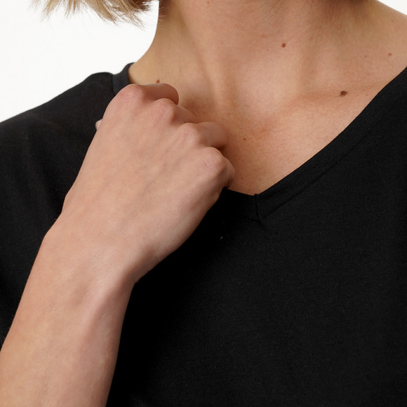 Damen T-Shirt im Basic-Look