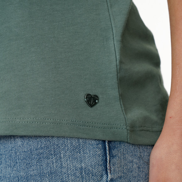 Damen T-Shirt im Basic-Look