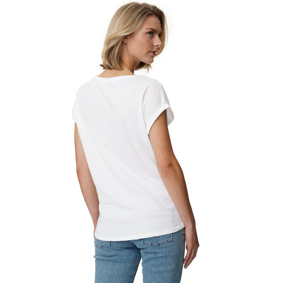 T-shirt voor dames in basic look