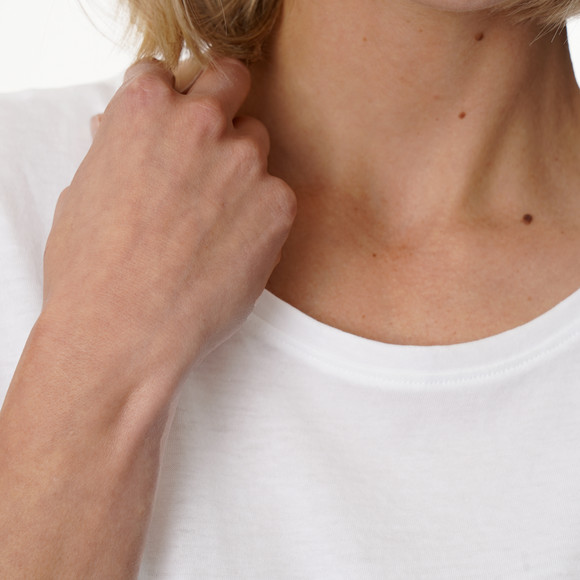 T-shirt voor dames in basic look