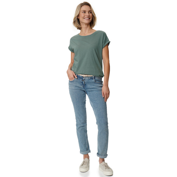 T-shirt voor dames in basic look