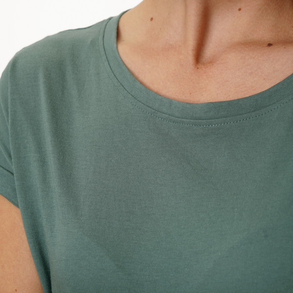 T-shirt voor dames in basic look