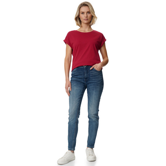 Damen T-Shirt im Basic-Look