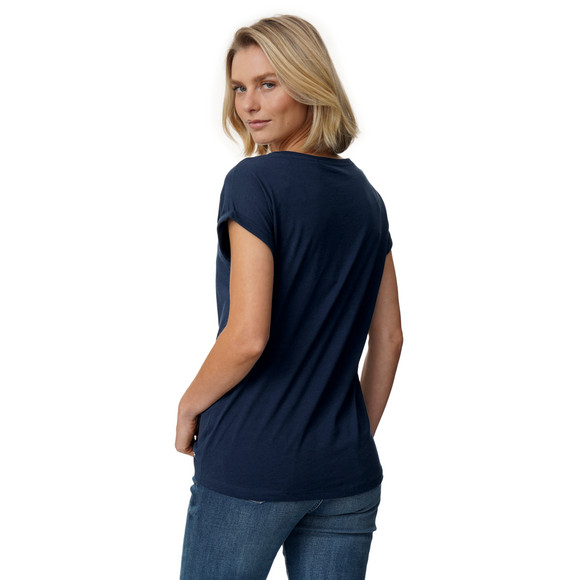 T-shirt voor dames in basic look
