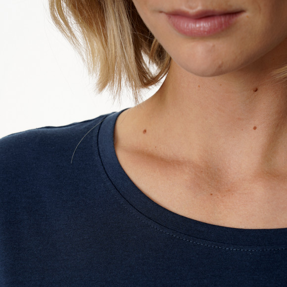 T-shirt voor dames in basic look