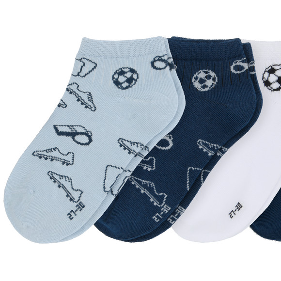 5 Paar Jungen Sneaker-Socken im Set