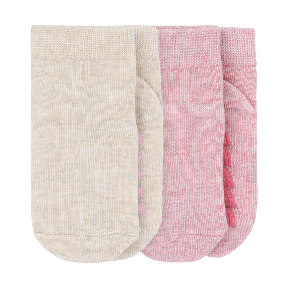 2 Paar Baby Stopper-Socken im Set