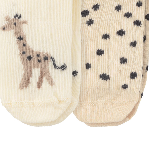 2 Paar Newborn Socken mit Umschlagbündchen
