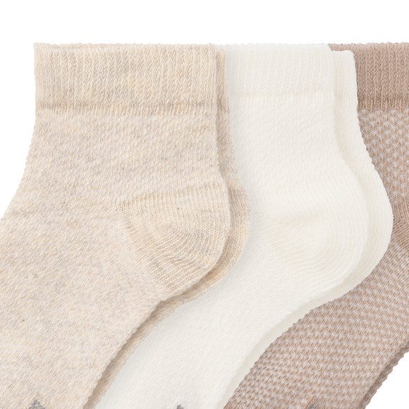 3 paar sneakersokken voor baby’s, enkellengte