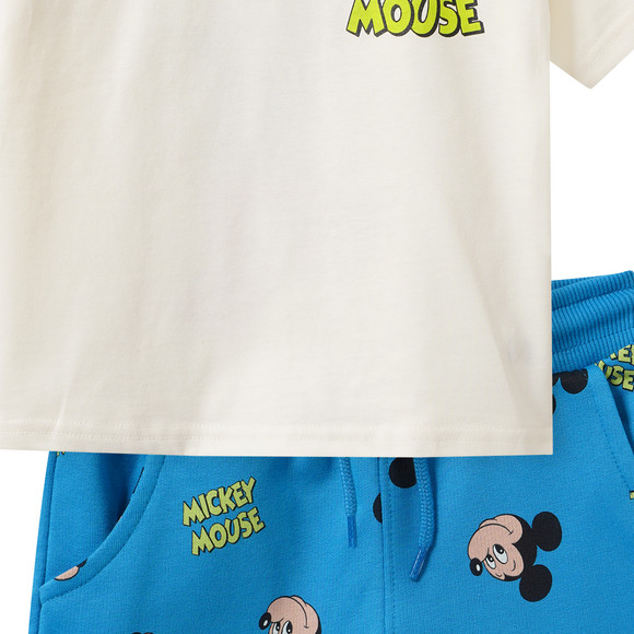 Micky Maus Set mit T-Shirt und Shorts