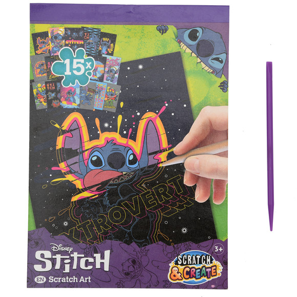 Disney Stitch Kratzblock