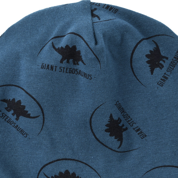 Jungen Mütze mit Dino-Allover