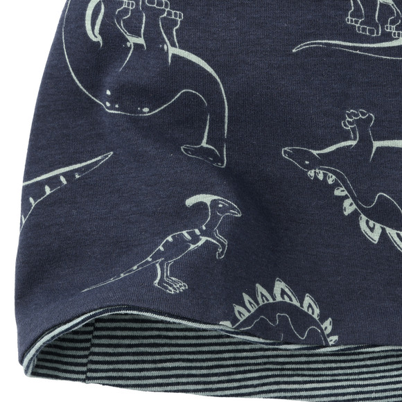 Jungen Mütze mit Dino-Allover